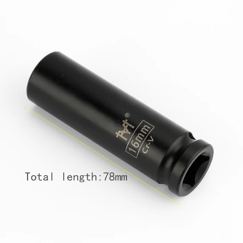 1/2" Inch Drive Deep Impact Sockets Metric Air Pneumatic Socket Wrench Head 10-38mm Standard Durable Car Auto Truck Repair Tools - Image 2