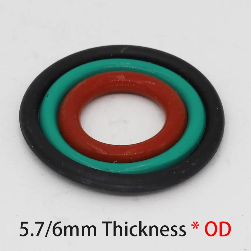 16/21/24.5/26/31/40.5/61*0.5mm 1.4/1.5/1.8/1.9/2*0.6mm ID*Thickness CS Black NBR Oring Rubber Washer Oil Seal Gasket O Ring - Image 4