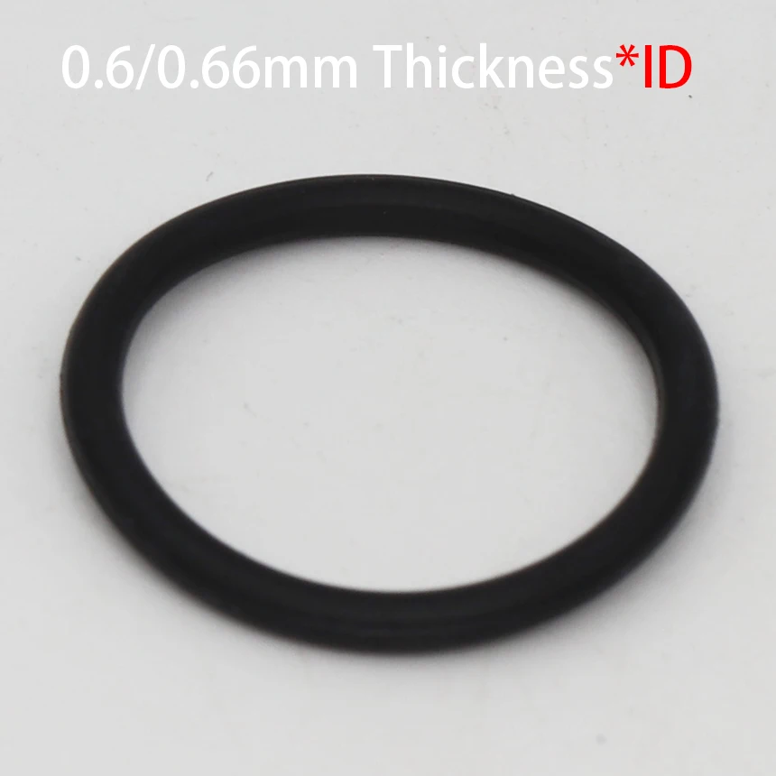 16/21/24.5/26/31/40.5/61*0.5mm 1.4/1.5/1.8/1.9/2*0.6mm ID*Thickness CS Black NBR Oring Rubber Washer Oil Seal Gasket O Ring - Image 2