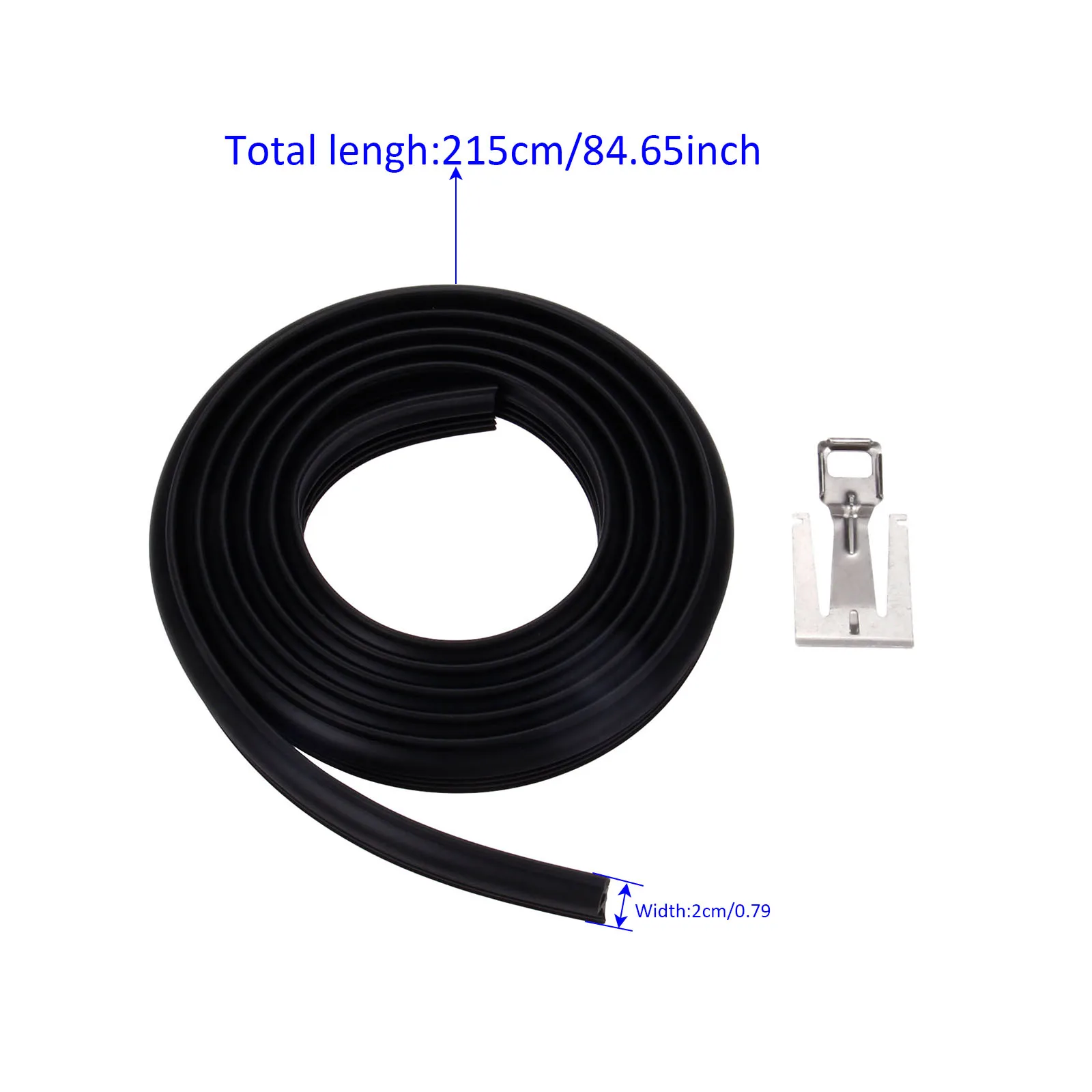 1pc W10542314 AP5650274 PS5136129 Dishwasher Door Seal With Strike Kit fit For Whirlpool Kenmore - Image 6