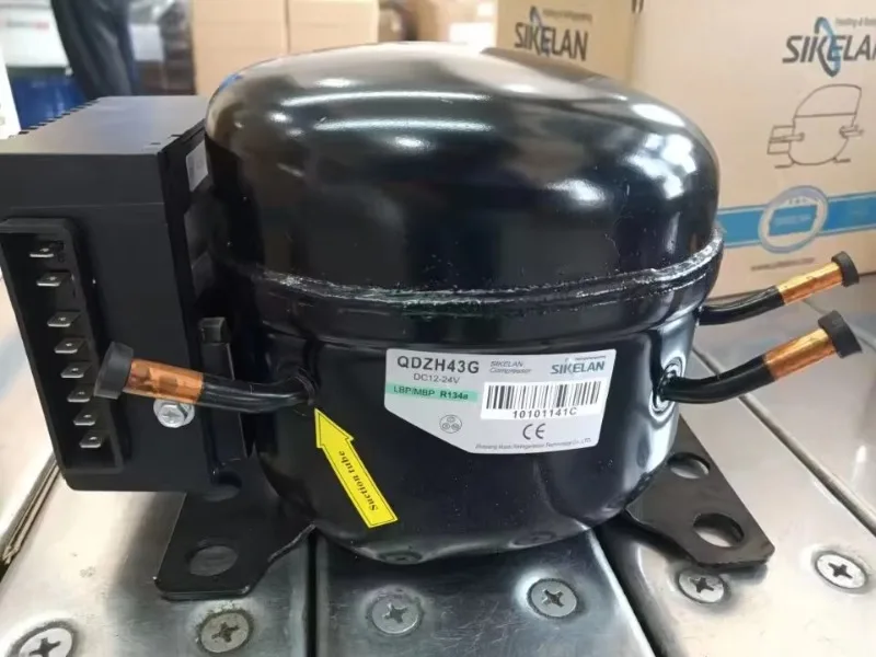 Refrigeration QDZH50G R134a DC 12v compressor 163 watt dual inverter AC refrigerator compressor refrigerator parts - Image 5